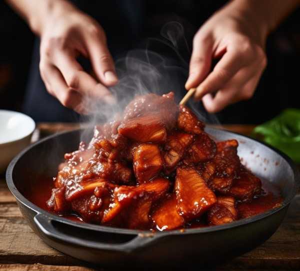 家常红烧肉秘籍，三步轻松学会色香味俱全的烹饪艺术