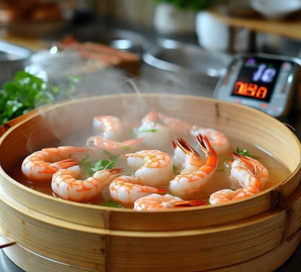 蒸虾爬子的完美时间，解锁美味秘诀