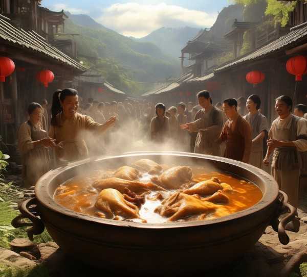 地锅鸡的起源探秘，探寻地域风情中的美食传奇