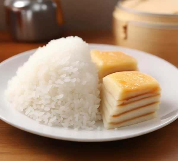 年糕与米饭热量对决，揭秘哪种更健康？