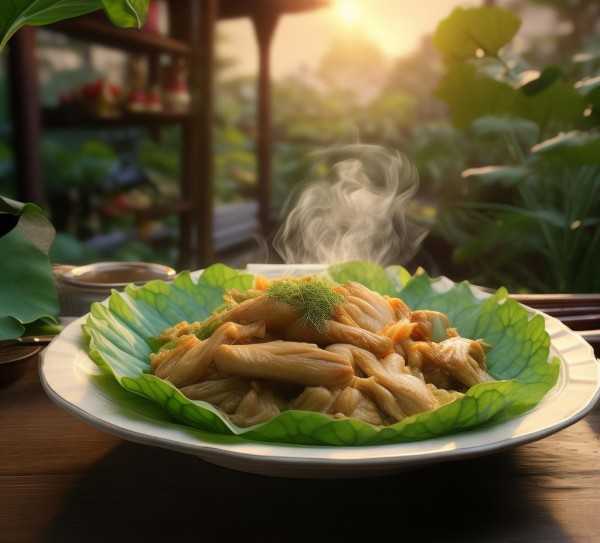 荷叶鸡，揭秘地方特产的独特魅力