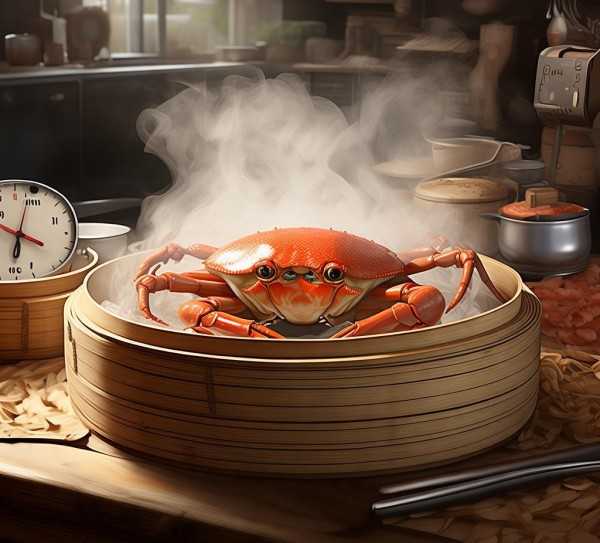 蒸蟹的最佳时间与技巧揭秘，面包蟹熟透时间大揭秘