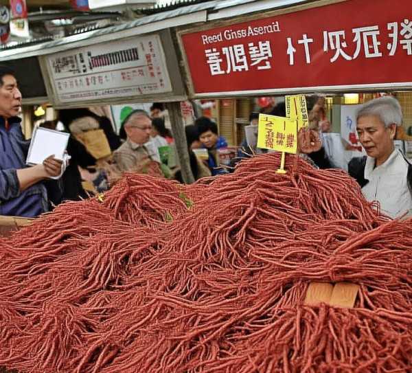 红极参市场行情揭秘，价格与营养价值全解析