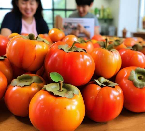 家庭催熟柿子小技巧，甜蜜果实轻松享